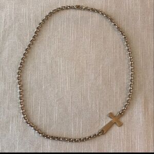 Elegant Gold Cross Necklace